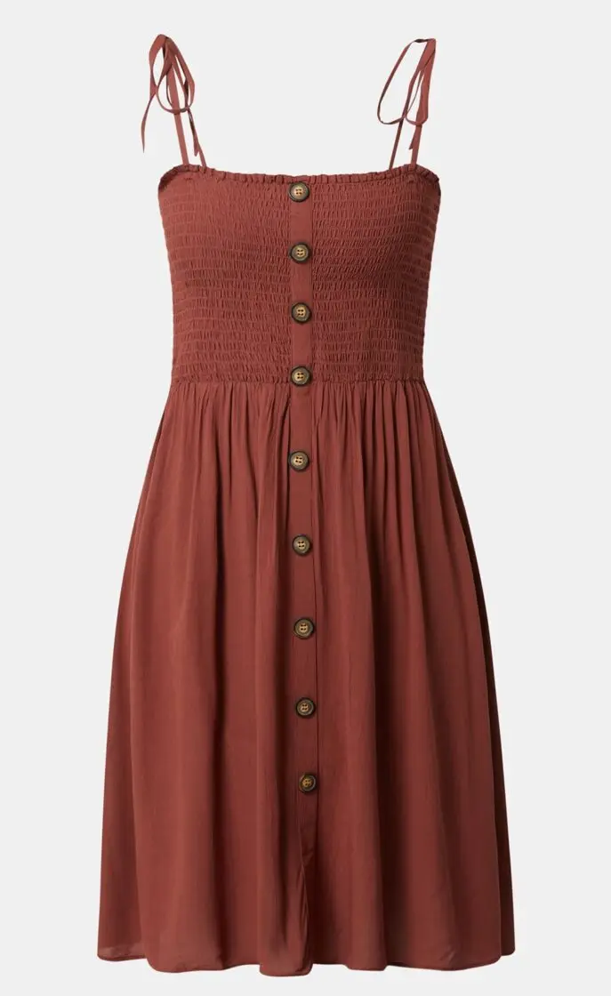 Dress for women, Only, brown, size S