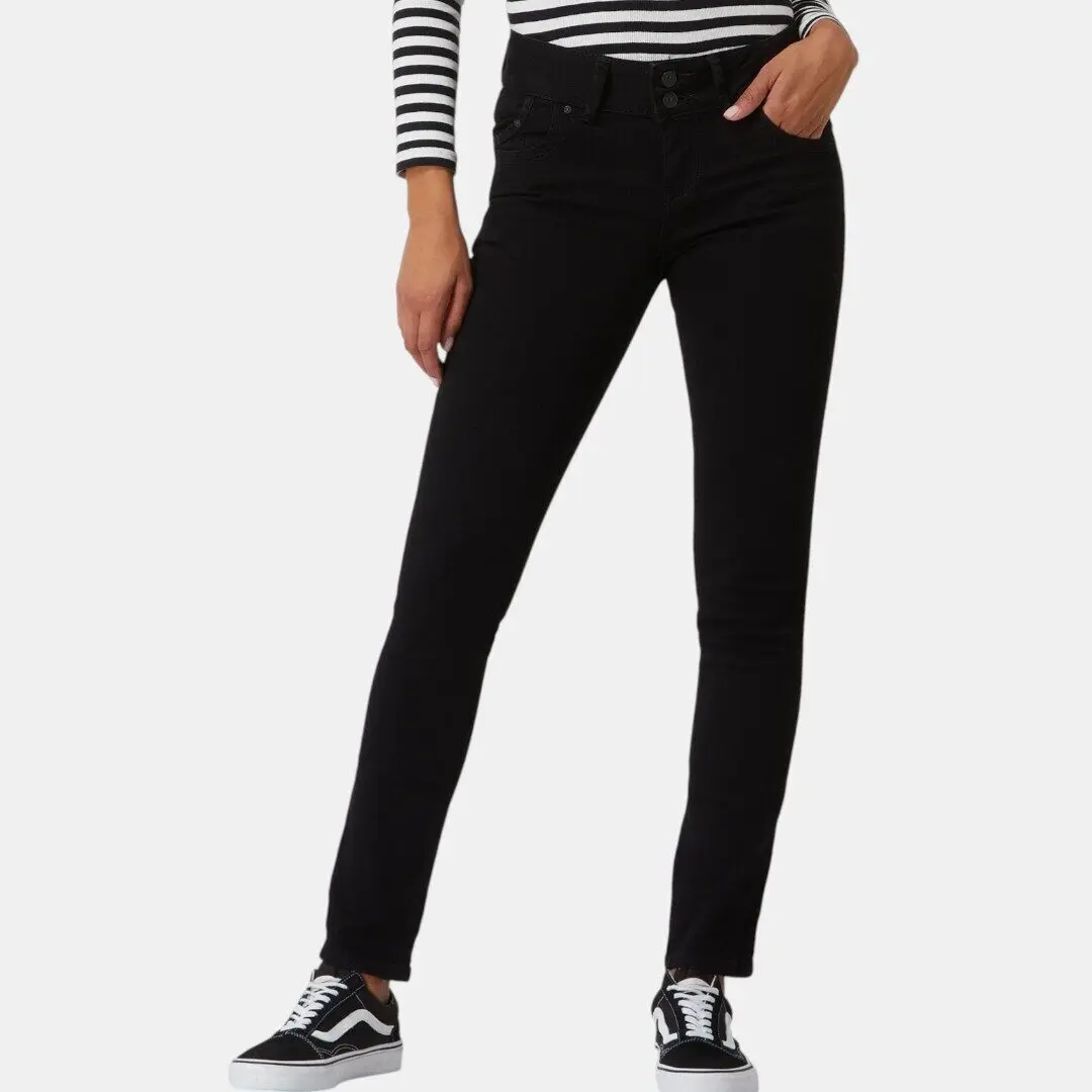 Women's Jeans LTB Molly Black Low Rise, W25/L30