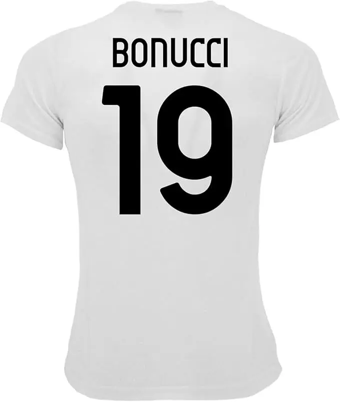 JUVENTUS krekla uzlīme futbolists BONUCCI 19