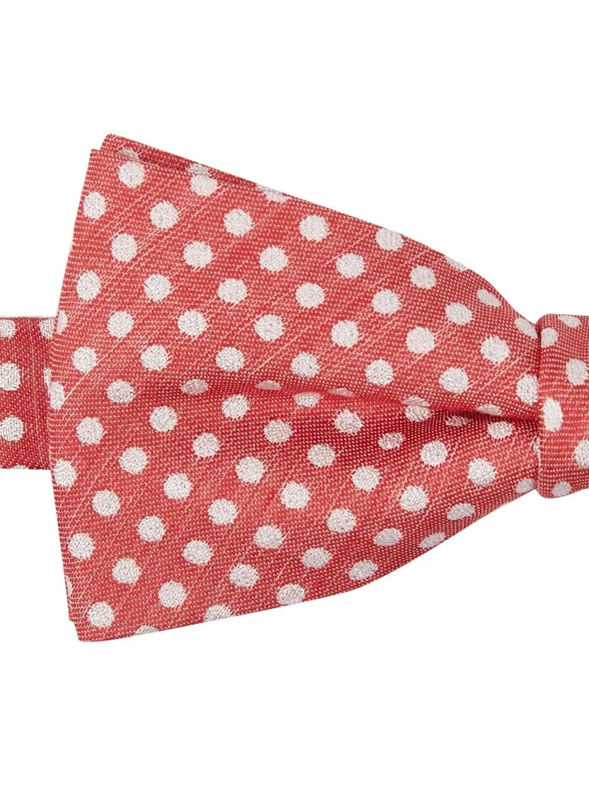 Bow tie for men Cinque, red