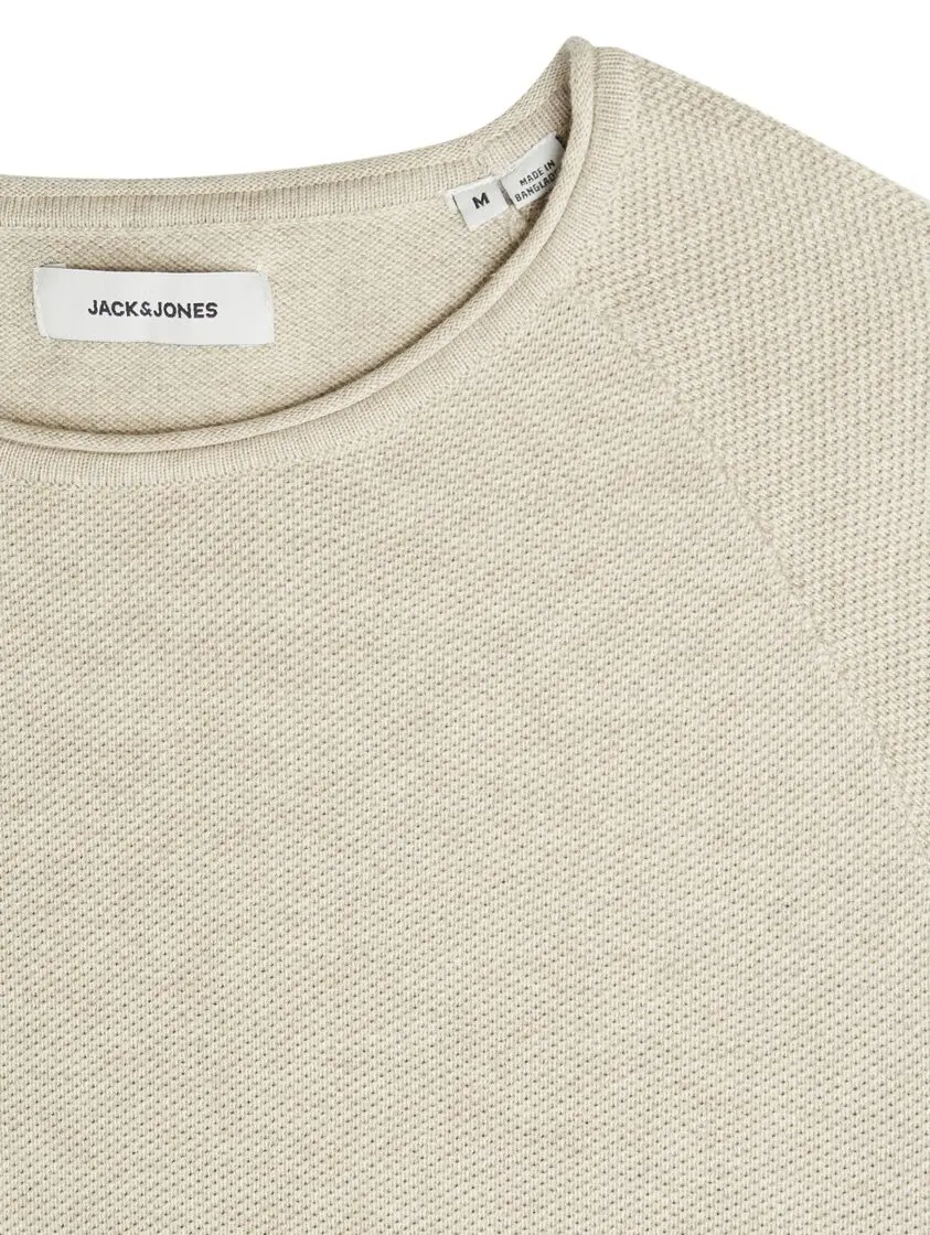 Sweater for men, Jack & Jones, beige, size L