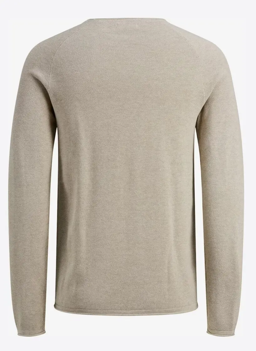 Мужской свитер Jack & Jones JJ Hill, бежевый, размер S