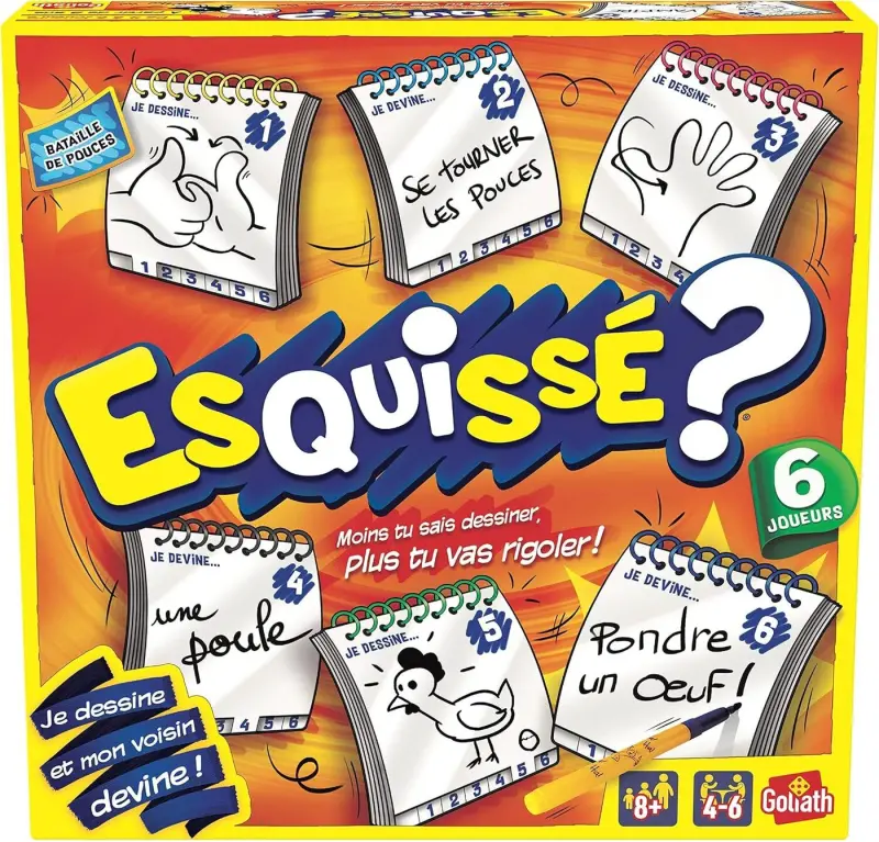 Skill board game Sketch - Esquissé?