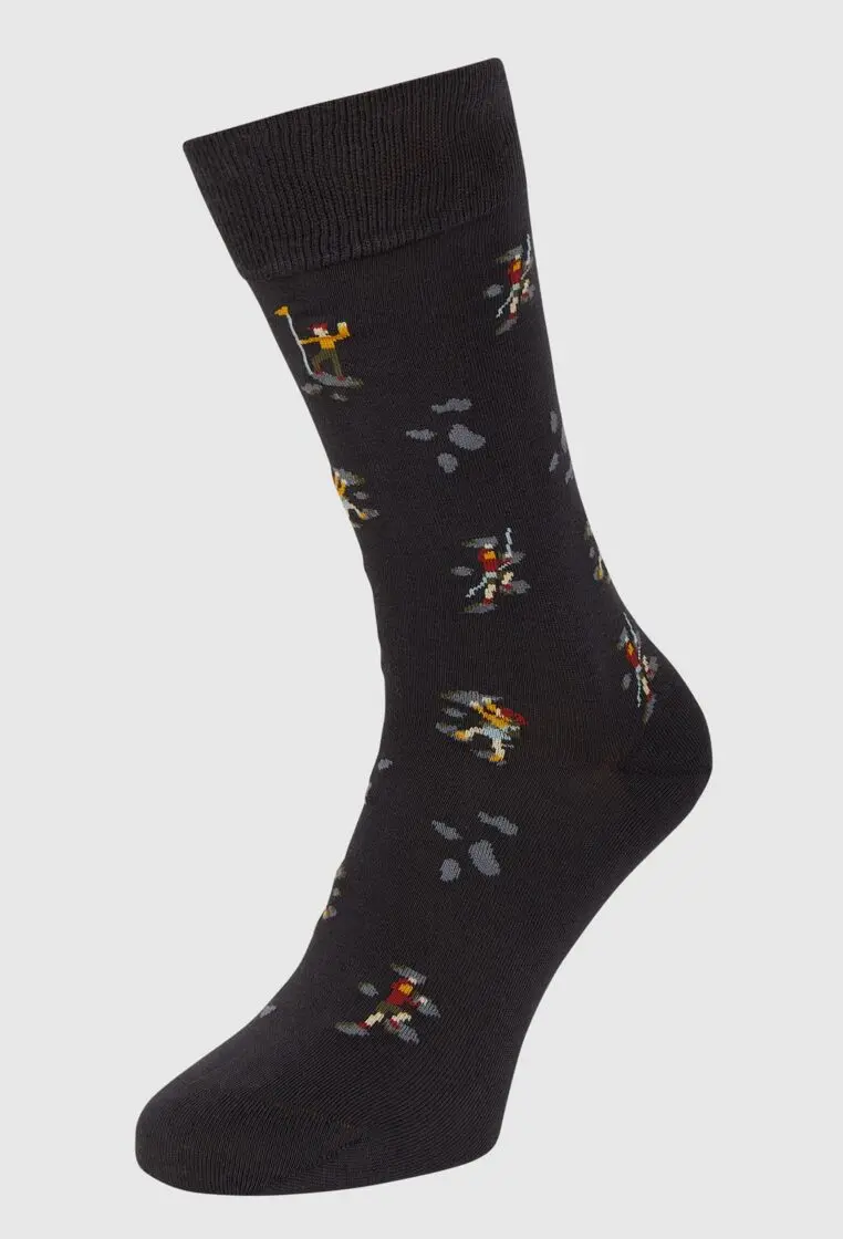 Unisex-sukat Von Jungfeld mustat, koko 39-42