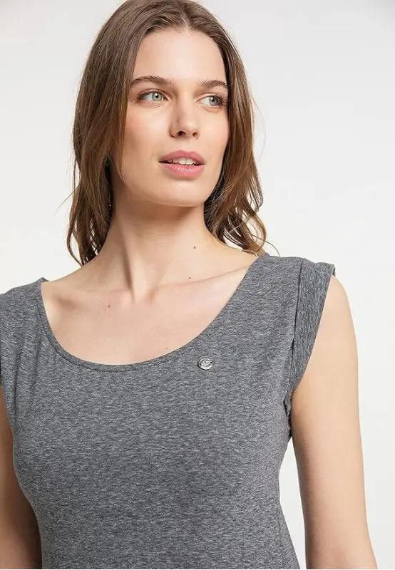 Sieviešu kleita, Ragwear, pelēka, M izmērs