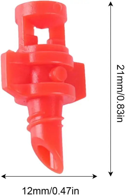100pcs Drip Irrigation Sprinkler Plant Watering Mist Nozzle for Garden Lawn